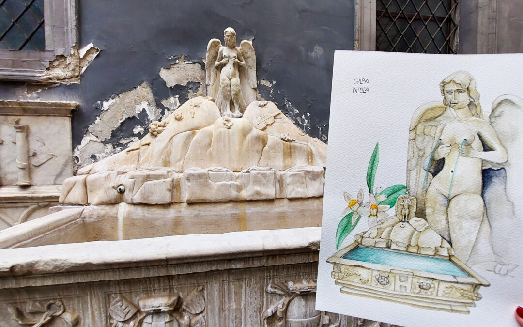 Spinacorona: la fontana di Partenope